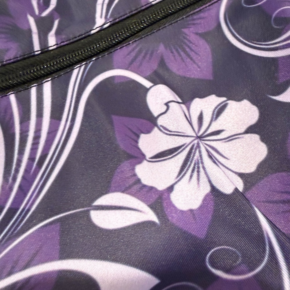 Like New!! Floral Purple Chest Sling Bag - Picture 15 of 15